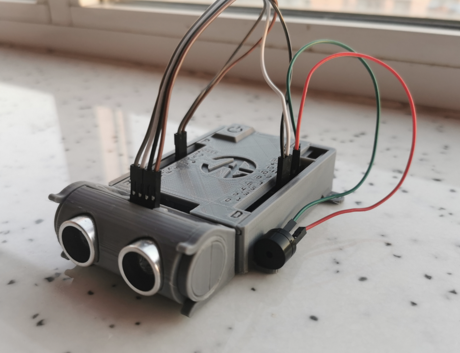 Arduino 3D printed cervical correction alarm